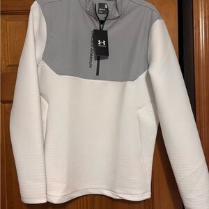 Under Armour Light Gray Zip-Up Jacket